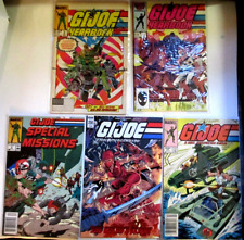 LOT of 5 GI JOE titles: Yearbook 2,3;  American Hero #25 KEY  Special Mission 8 picture