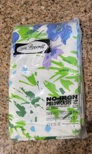 Vtg Lady Pepperell Floral Pillowcases Set-2 Standard Blue, Green, NOS NIP 70s picture