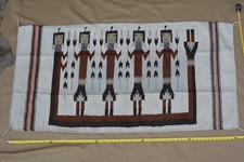 Native American Yei weaving. 61 x 31. Vintage. picture