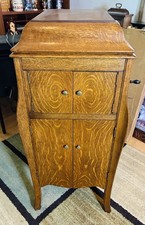 Victor Talking Machine VV-X Early 1900s With Over 90 Records Extra Needles WORKS picture