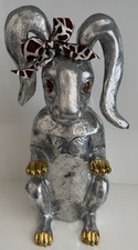 Vintage 1986 ARTHUR COURT Cast Aluminum & Brass 19