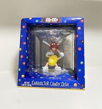 Vintage M&M’s Collector Series Character Candy Dish Crystallized Acrylic NIB picture