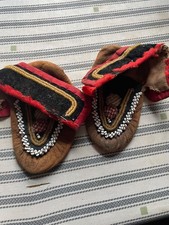 Antique Moccasins over 100 years old. 19th Century 20th Century, Native American picture