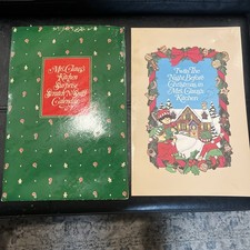 1983 Avon “Mrs Claus’s Kitchen Surprise Scratch N’ Sniff Calendar” Christmas picture