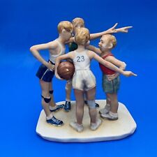 Vintage Norman Rockwell figurine “Four boys” illustrations for 1951 “Oh Yeah” picture