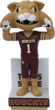 Boko the Bobcat Texas State Bobcats Mascot Bobblehead NCAA College picture