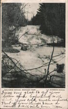 1908 Montague,MA Sheldon's Cascade Franklin County Massachusetts Postcard picture