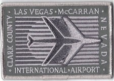official McCarran (Las Vegas) Airport patch - vintage picture