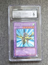 Yu-Gi-Oh Royal Oppression/Gaia the Dragon Champion DB1-EN122 Misprint Name Error picture