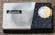 Vintage 1960s Seminole Pocket AM Transistor Radio Model 801 Works But Read As Is picture