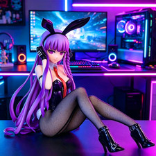 Danganronpa Kyoko Kirigiri Bunny Figure PVC Anime Statue Model Toy 21cm 8.27in picture