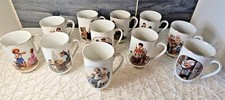 Variety of Vintage Norman Rockwell Museum Mugs 8 oz picture