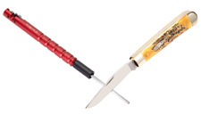CASE XX Knife 50302 Red Aluminum Sharpening Rod for Pocket Knives picture