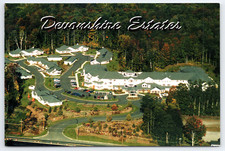 Postcard Devonshire Estates Lenox Massachusetts Aerial View Retirement Living picture