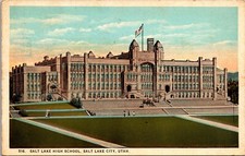 Postcard Salt Lake High School in Salt Lake City, Utah picture