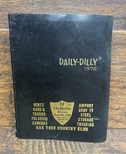 Vintage 1976 Daily-Dilly Adult Humor Desk Diary Planner Risqué Cartoon UNUSED picture