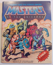 Masters Of The Universe: He-Man & The Power Sword 1981 Series 1 Mini Comic BLUE picture