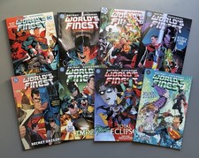 Batman Superman World's Finest TPB Lot Vol 1 2 3 4 5 6 7 8 Mark Waid Mora Set DC picture