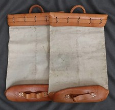 Vintage C.A. Hoffman & Son Express Postal Pouch Heavy Leather & Canvas MINT picture