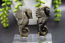 Gold Sheen Obsidian - Seahorse picture