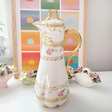 Haviland chocolate pot, tea pot, Bone China, France picture