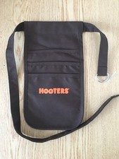 New Authentic Hooters Girl Uniform Brown Money Pouch Halloween Costume Adjust picture