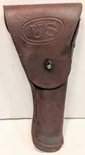 Vintage 1942 WWII US M1916 Colt M1911 A Leather Pistol Holster Rare B.T. Crump picture