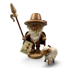 Christian Ulbricht Shepherd Dwarf Gnome Smoker w/ Tag Germany picture
