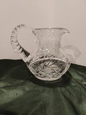 Vintage Beautiful Polish Cut Crystal Pinwheel Pattern 5