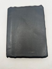 Vintage Riverside NASB Genuine Leather Bible w/ Pastor Handwritten Notes picture