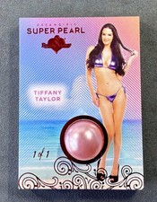 2025 Benchwarmer Girls of Summer Series 2 Super Pearl Red Foil TIFFANY TAYLOR picture