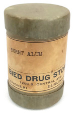 VTG 1950s Advertising Pharmacy Vial Bied Drug Store Burlington IA New Arrival picture