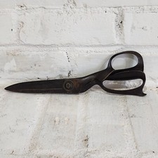 Antique Vintage 12” R Heinisch Inventor Newark NJ Steel Fabric Taylors Shears picture