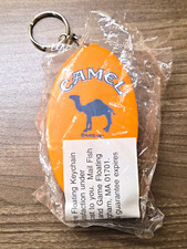 1994 Camel Cigarettes Floating Keychain Lighter Holder NOS Sealed Orange RJRTC picture