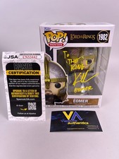 Karl Urban Signed Eomer Lord of the Rings Funko Pop #1982 Funko Pop w/ JSA COA picture