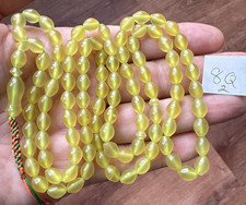 RARE GREEN  99 BEADS أخضر نادر GENUINE SHAH MAGHSOUD 46 cm شاه مقصود تسبيح picture