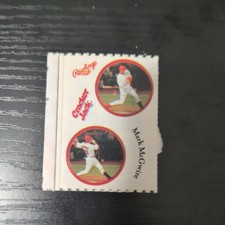 1999 Cracker Jack Mark McGwire Stickers picture