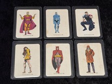 1989 Mayfair DC Heroes Cards Watchmen Dr Manhattan Rorschach Nite Owl Comedian + picture