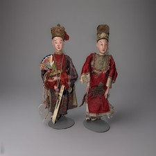 Antique Chinese Opera Dolls, Wedding picture