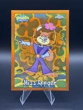 2025 Topps Chrome SpongeBob #138 Miss Appear Orange /25 picture