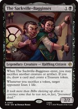 The Sackville-Bagginses 83 Rare The Hobbit Magic: The Gathering Near Mint picture