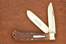 REMINGTON UMC USA 1982 FIRST EDITION JUMBO DELRIN BULLET TRAPPER KNIFE (36158) picture