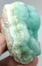 Bluish Aragonite Specimen from Afghanistan. 