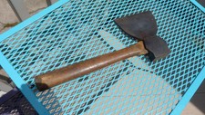 VTG PLUMB ANCHOR BRAND BROAD HATCHET, CRACKED picture