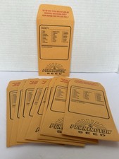 VINTAGE Pennington Seed Saving Kraft Paper Envelopes  LOT OF 10 - NEW Old Stock picture