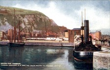 Dover Harbour L. & N.W. Railway M.C. & Co. Limited c1900s-10s Vintage Postcard picture