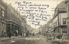 Eastport Maine ME Street Scene c1905 Real Photo Vintage Postcard bhn picture