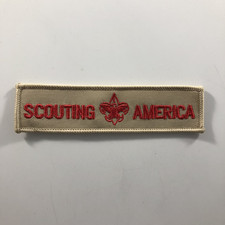 Scouting America - Tan Uniform BSA Patch - Sew-On - 4-3/4