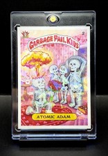 Rare GPK Billy Bootleg ATOMIC ADAM Valentines Cracked Ice Refractor ADAM BOMB🤯 picture