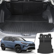 Cargo Mat with Backrest Mat for RAV4 2019-2024 2025 (Include Hybrid) Car picture